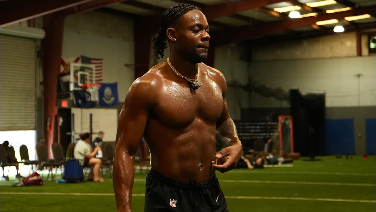 Ayo Oyelola in his featured YouTube film about his route from London to the NFL